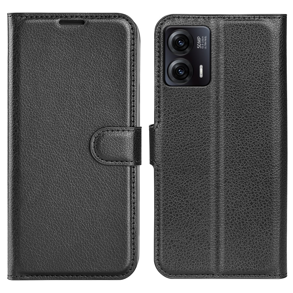 Cover portafoglio Motorola Moto G73 nero