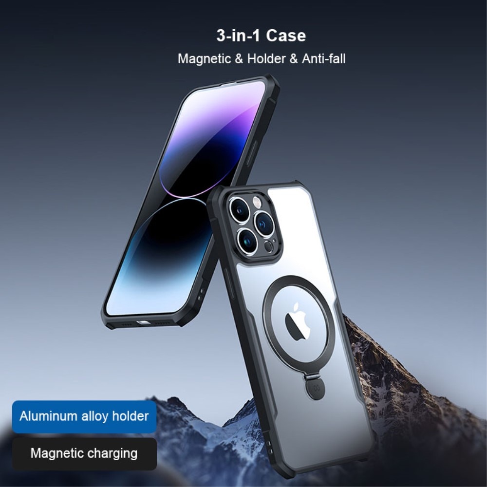 Cover ibride Bumper MagSafe iPhone 14 Pro nero