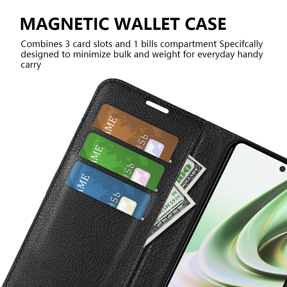 Cover portafoglio  OnePlus Nord CE 3 Lite Nero