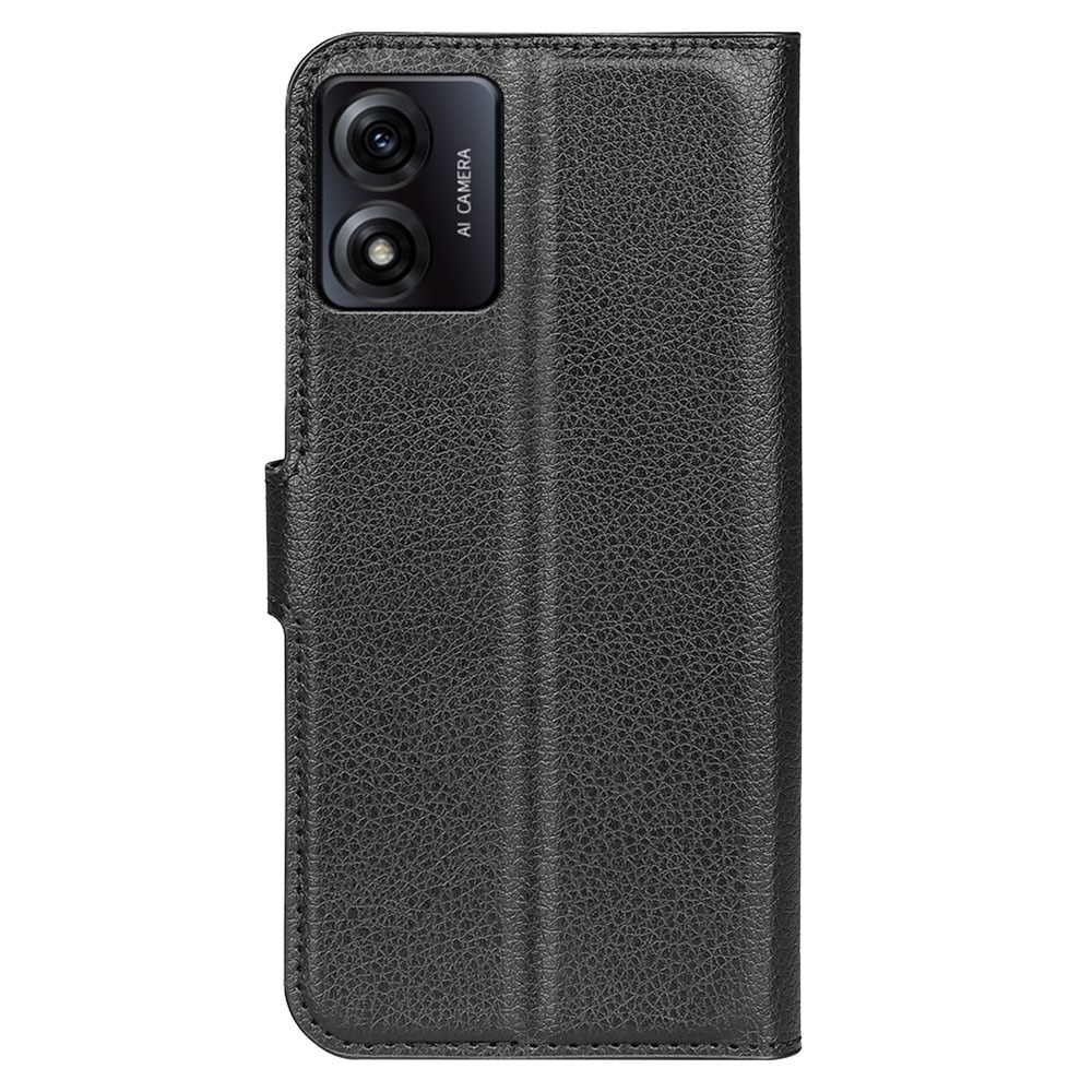 Cover portafoglio Motorola Moto E13 nero