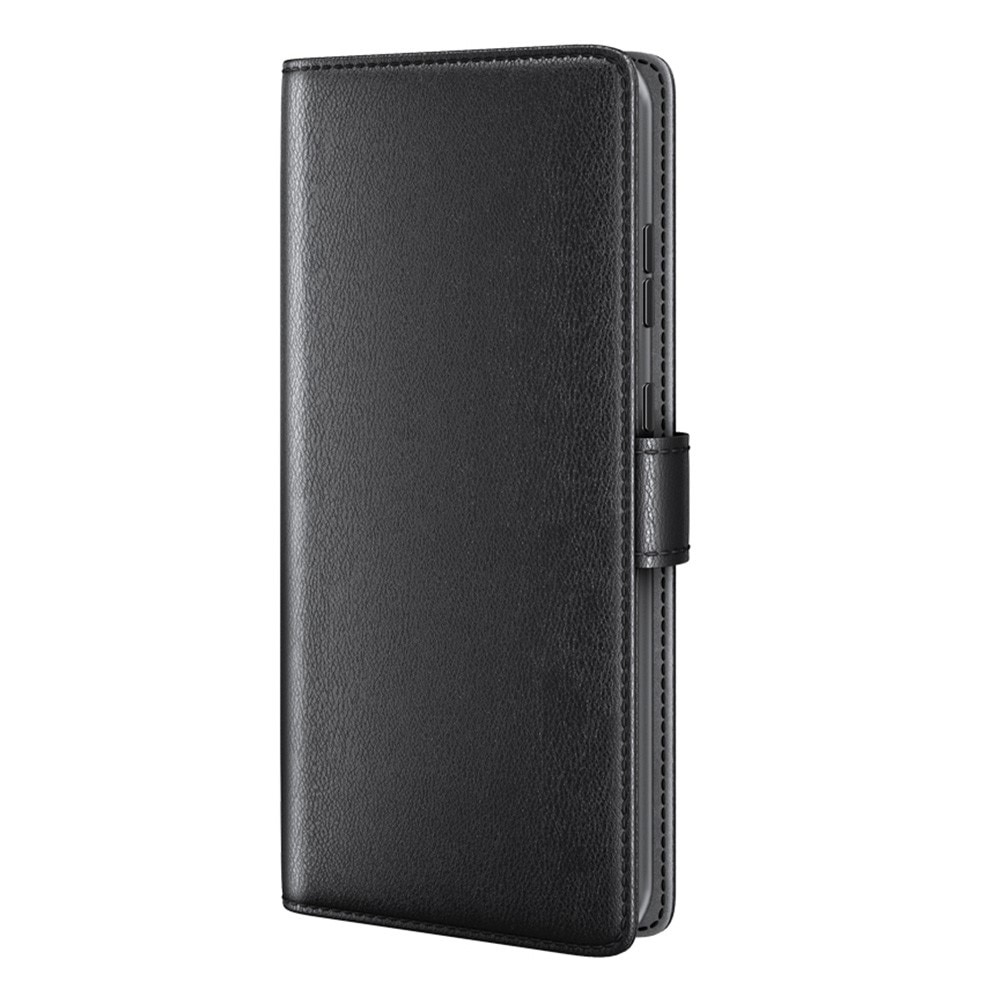 Custodia a portafoglio in vera pelle OnePlus Nord CE 3 Lite, nero