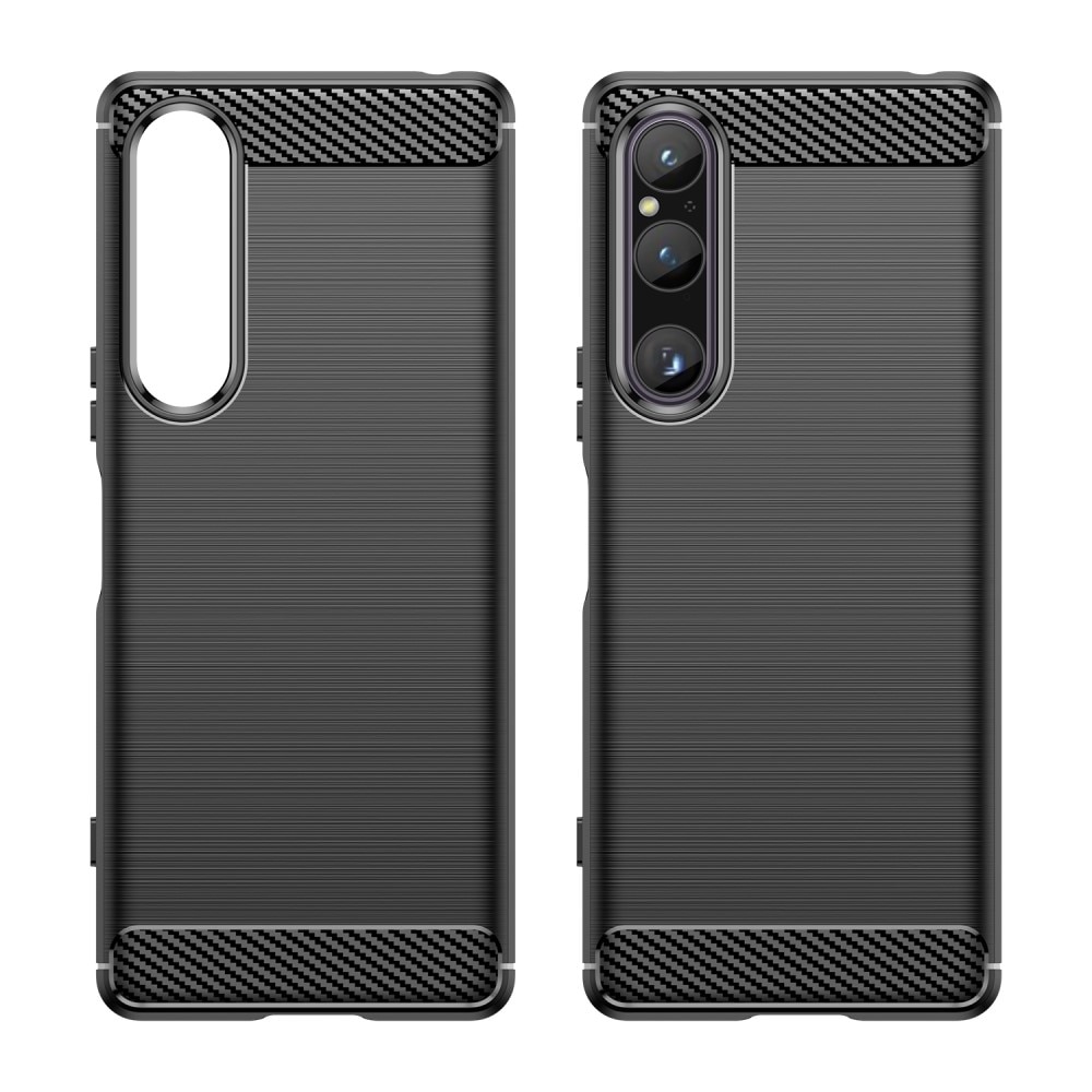 Cover TPU Brushed Sony Xperia 10 V Black