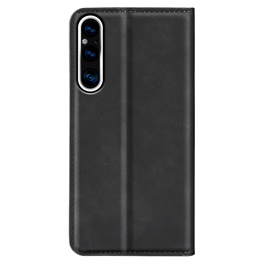 Cover portafoglio sottili Sony Xperia 1 V nero