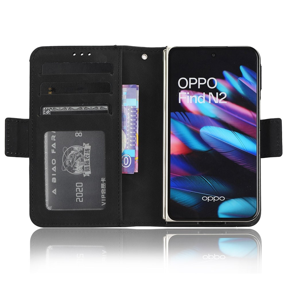 Cover portafoglio Multi Oppo Find N2 nero