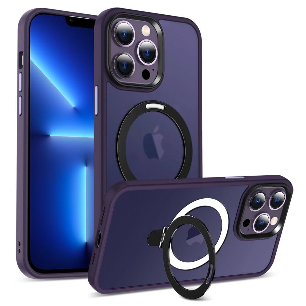 Cover ibride con MagSafe Ring iPhone 13 Pro viola
