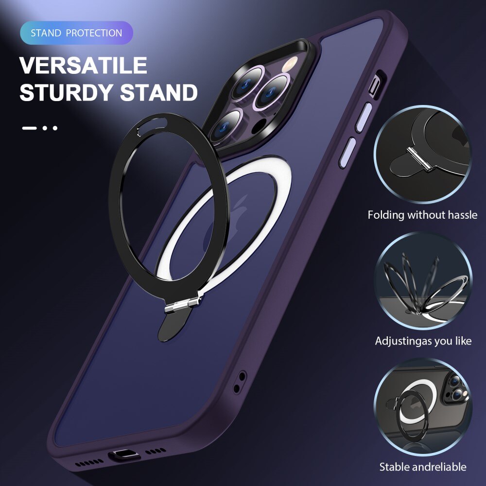 Cover ibride con MagSafe Ring iPhone 13 Pro Viola