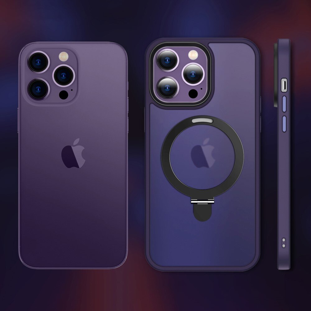 Cover ibride con MagSafe Ring iPhone 13 Pro Viola