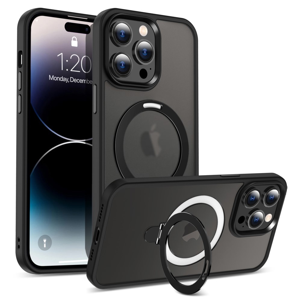 Cover ibride con MagSafe Ring iPhone 14 Pro Max nero