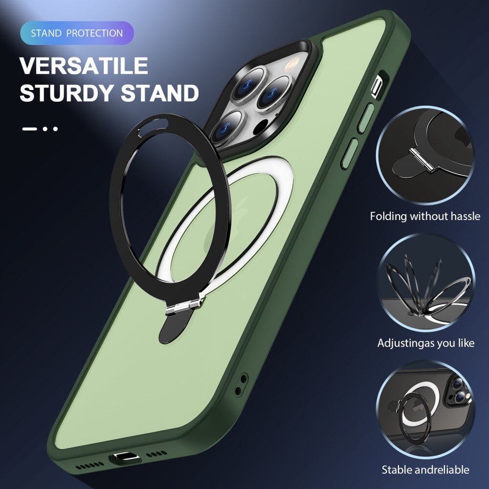 Cover ibride con MagSafe Ring iPhone 14 Pro Max Verde