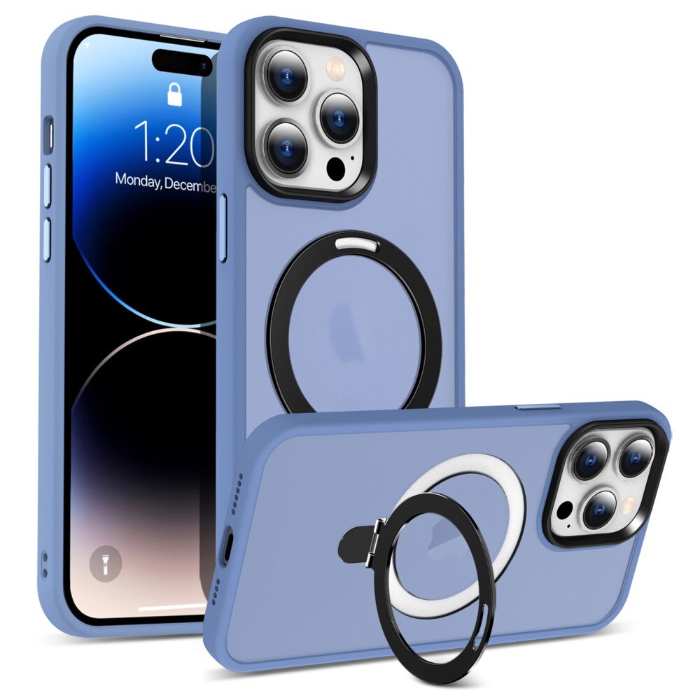 Cover ibride con MagSafe Ring iPhone 14 Pro Max blu