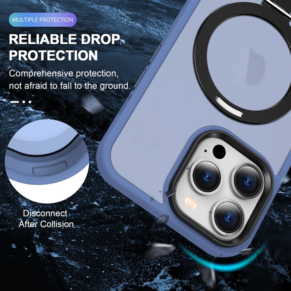 Cover ibride con MagSafe Ring iPhone 14 Pro Max Blu
