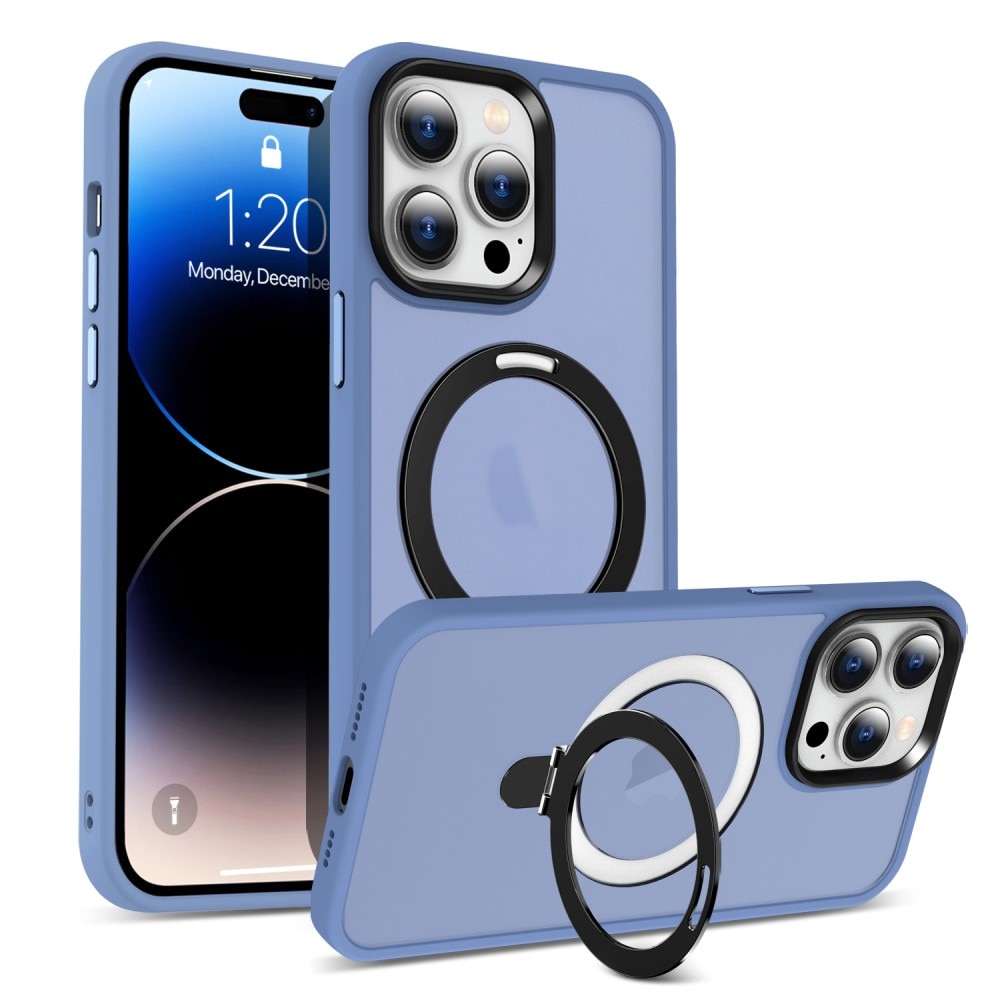 Cover ibride con MagSafe Ring iPhone 14 Pro blu