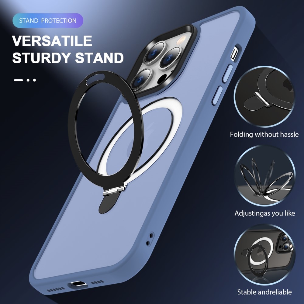 Cover ibride con MagSafe Ring iPhone 14 Pro Blu
