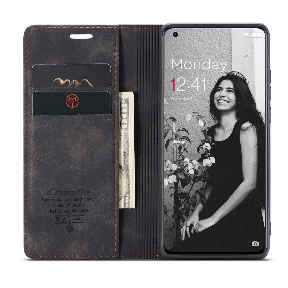 Custodie a portafoglio sottili  OnePlus 11 Nero