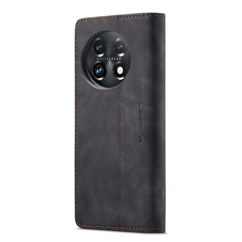 Custodie a portafoglio sottili OnePlus 11 nero