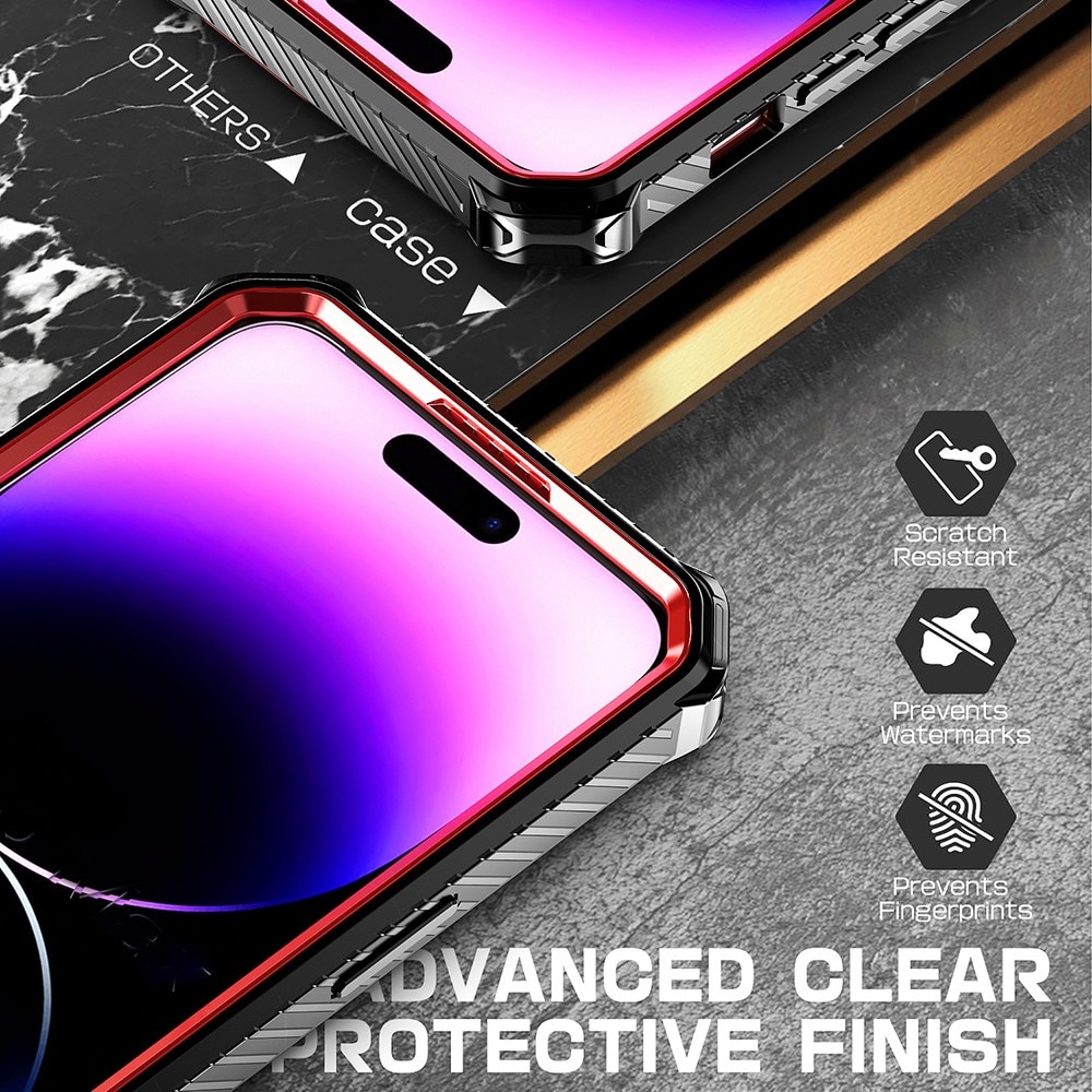 Cover ibride con anello MagSafe iPhone 13 Pro nero