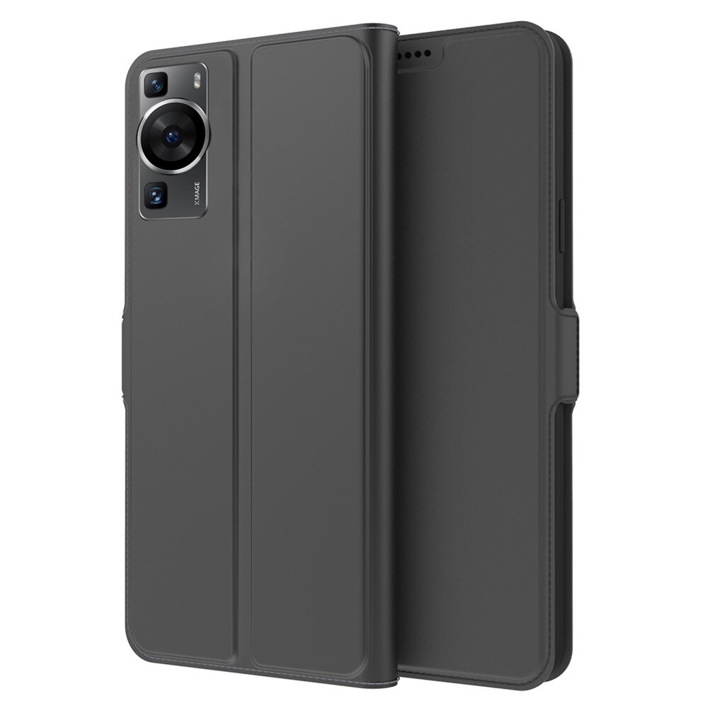 Cover portafoglio Slim Card Wallet Huawei P60/P60 Pro nero