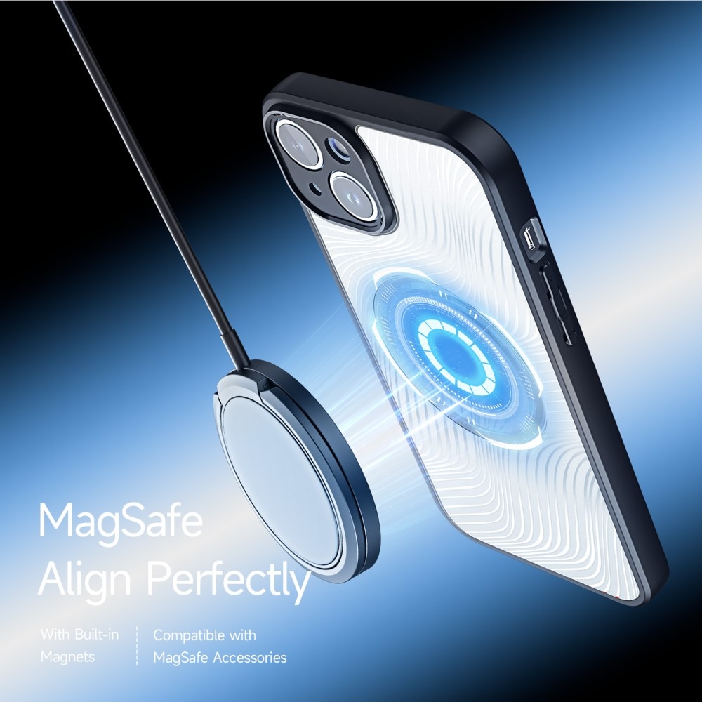 Aimo Series MagSafe Cover iPhone 14 trasparente