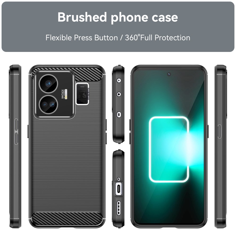 Cover TPU Brushed Realme GT3 Black