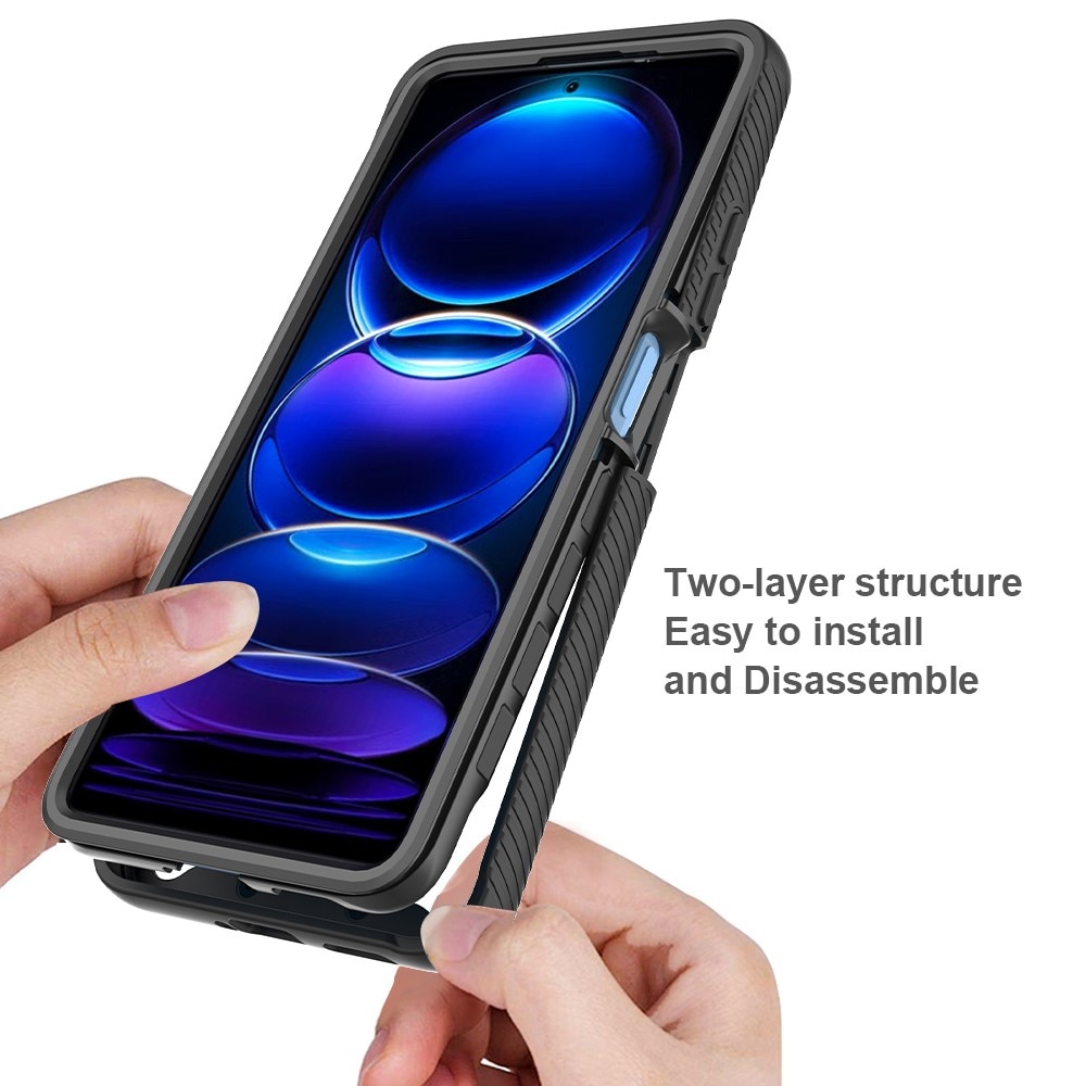 Cover Full Protection Xiaomi Redmi Note 12 Pro Nero