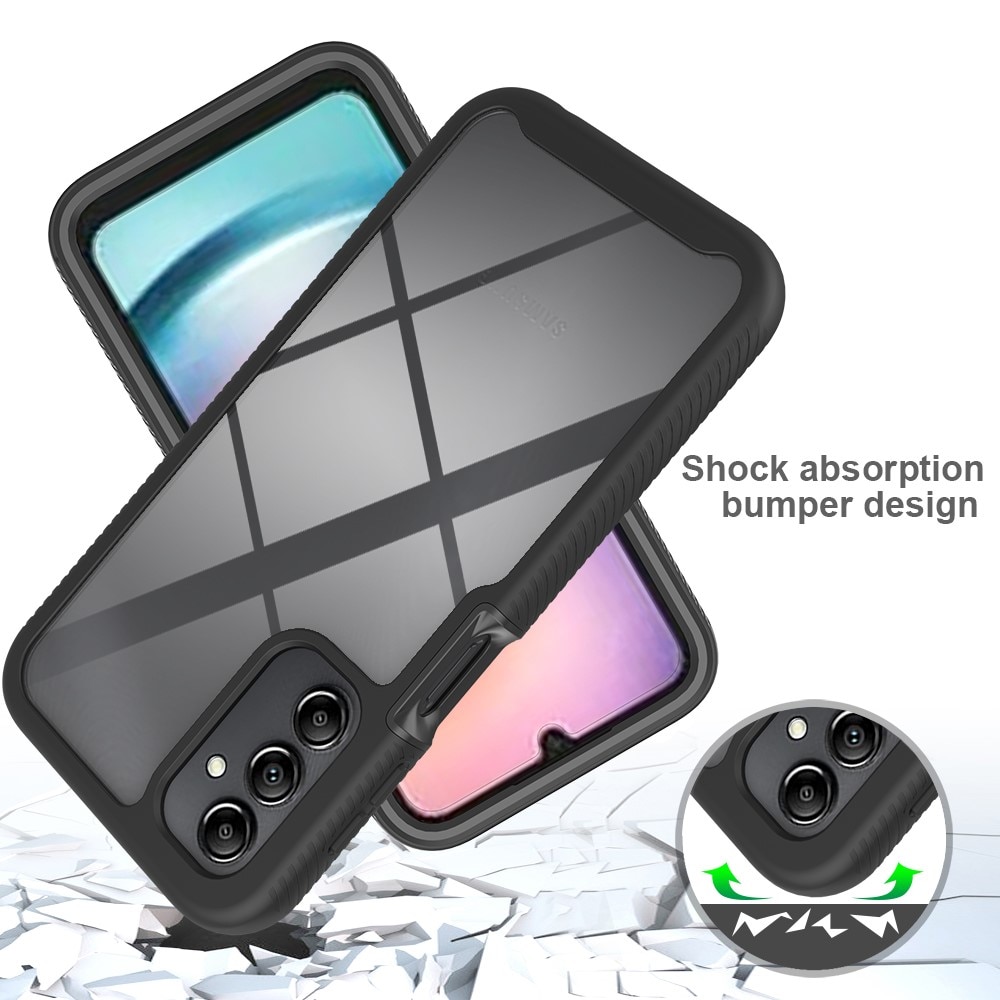Cover Full Protection Samsung Galaxy A24 Nero
