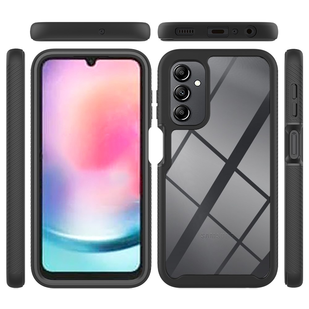 Cover Full Protection Samsung Galaxy A24 Nero