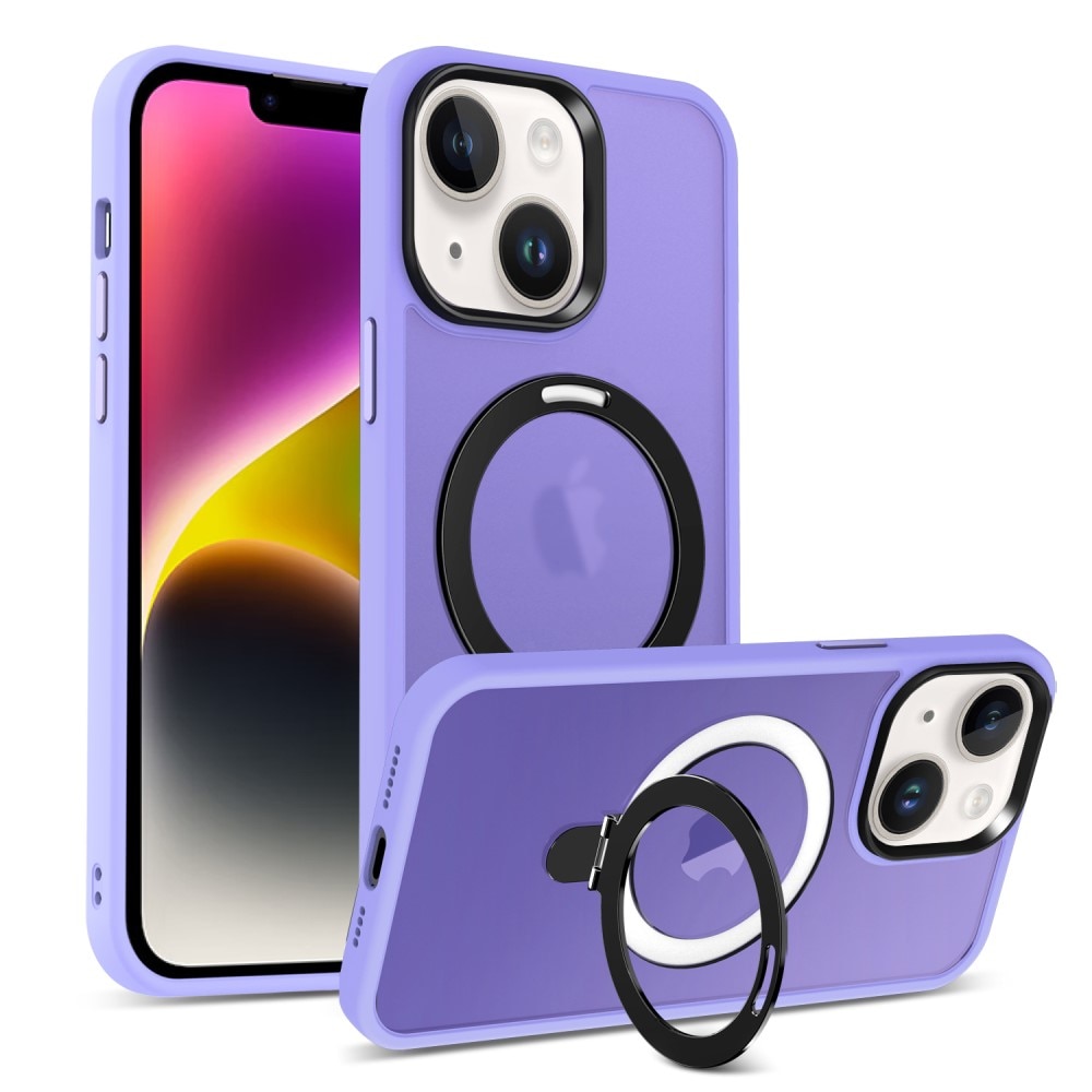Cover ibride con MagSafe Ring iPhone 14 viola