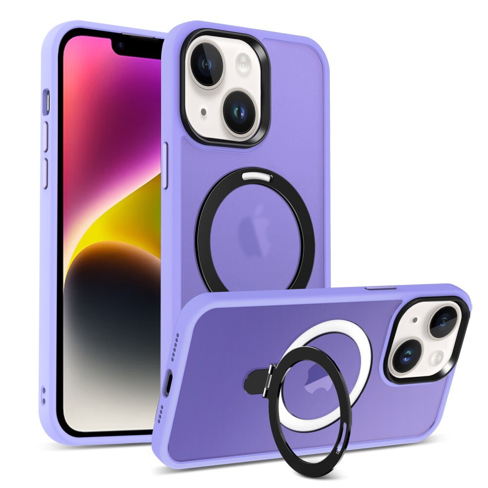 Cover ibride con MagSafe Ring iPhone 13 viola