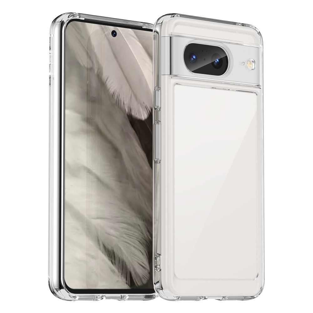 Cover Ibrido Crystal Hybrid Google Pixel 8 trasparente