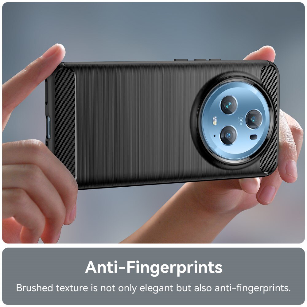 Cover TPU Brushed Honor Magic5 Pro Nero