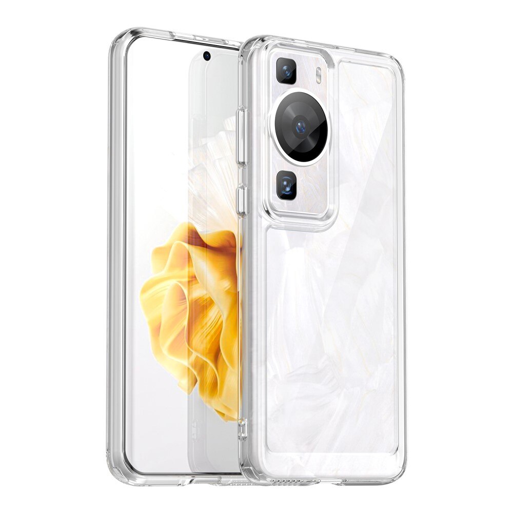 Cover ibrido Crystal Hybrid per Huawei P60/P60 Pro, trasparente