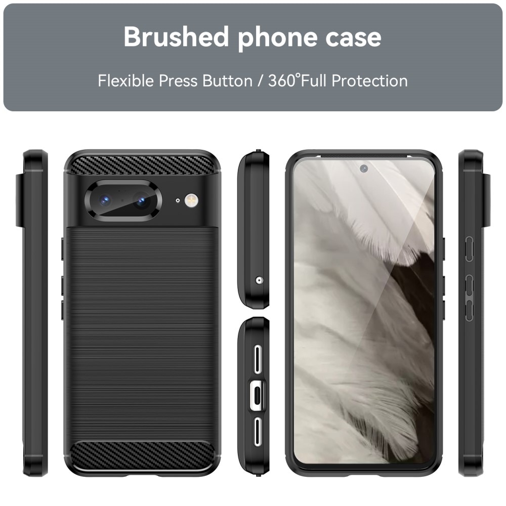 Cover TPU Brushed Google Pixel 8 Black