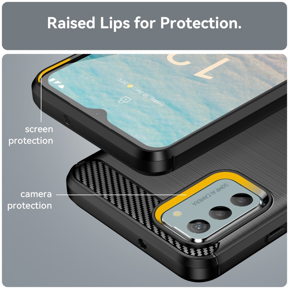 Cover TPU Brushed  Nokia G22 Nero