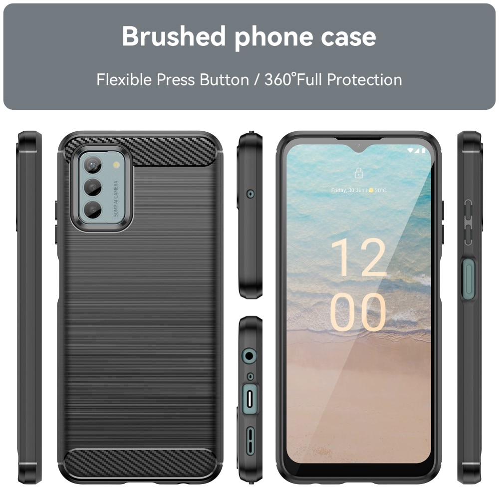 Cover TPU Brushed  Nokia G22 Nero