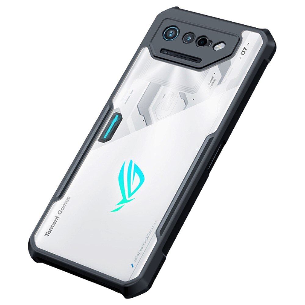 Cover ibride Bumper Asus ROG Phone 7 Ultimate, nero