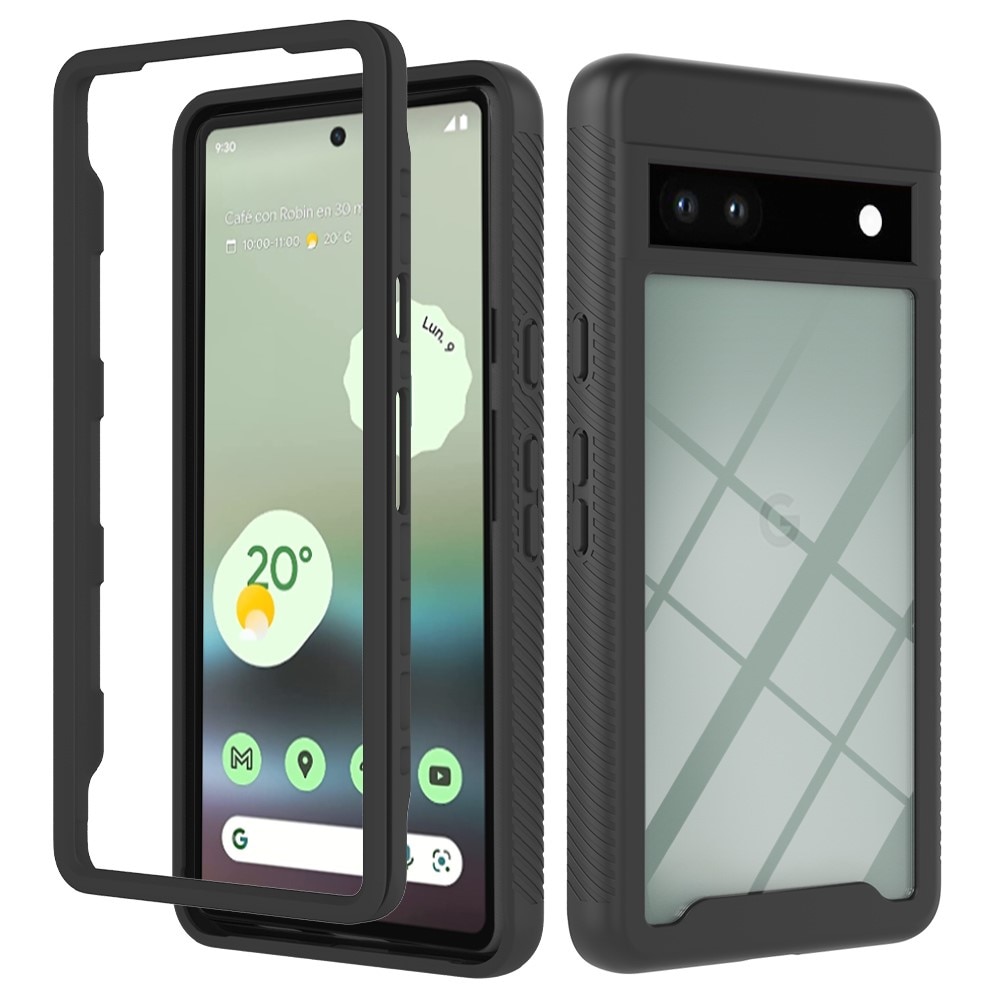 Cover protezione totale Google Pixel 7a nero