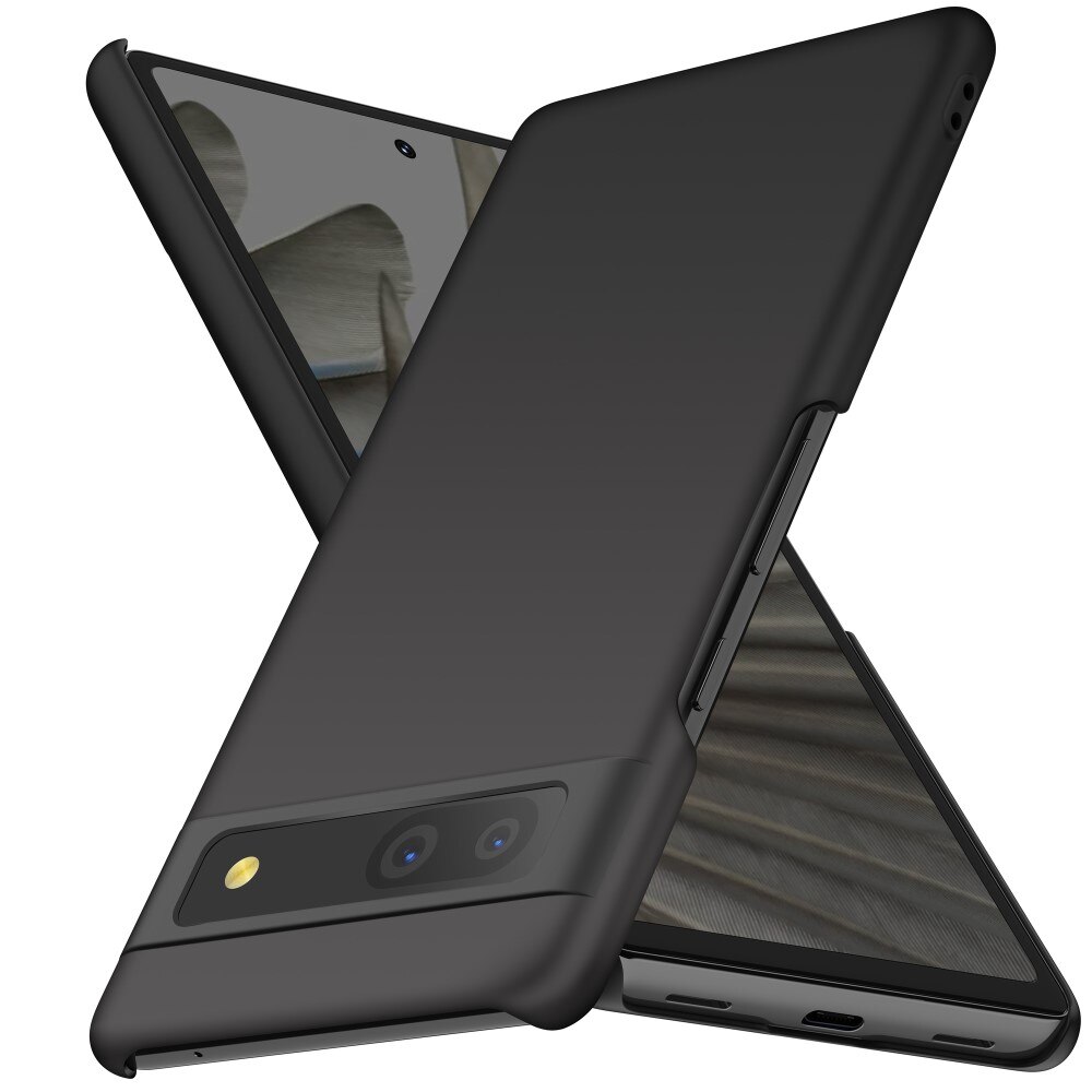 Cover dura gommata Google Pixel 7a nero