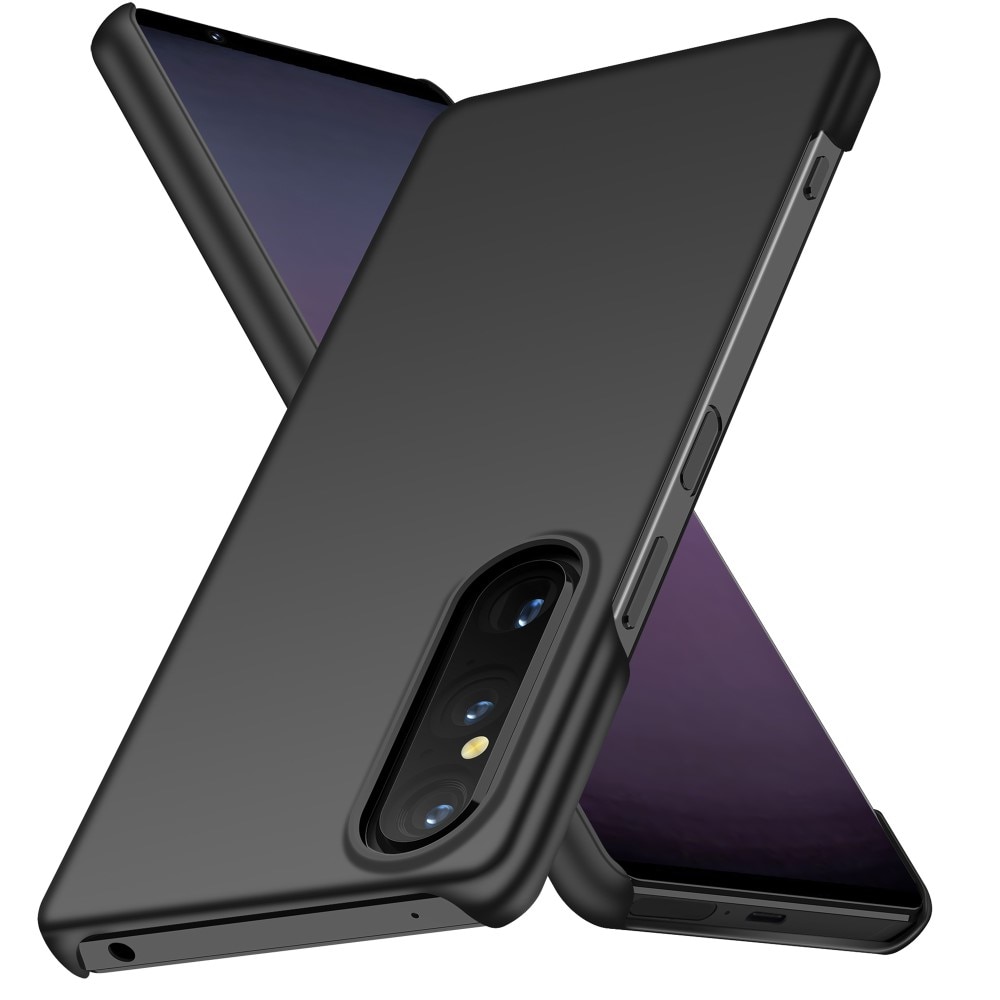 Cover dura gommata Sony Xperia 1 V nero