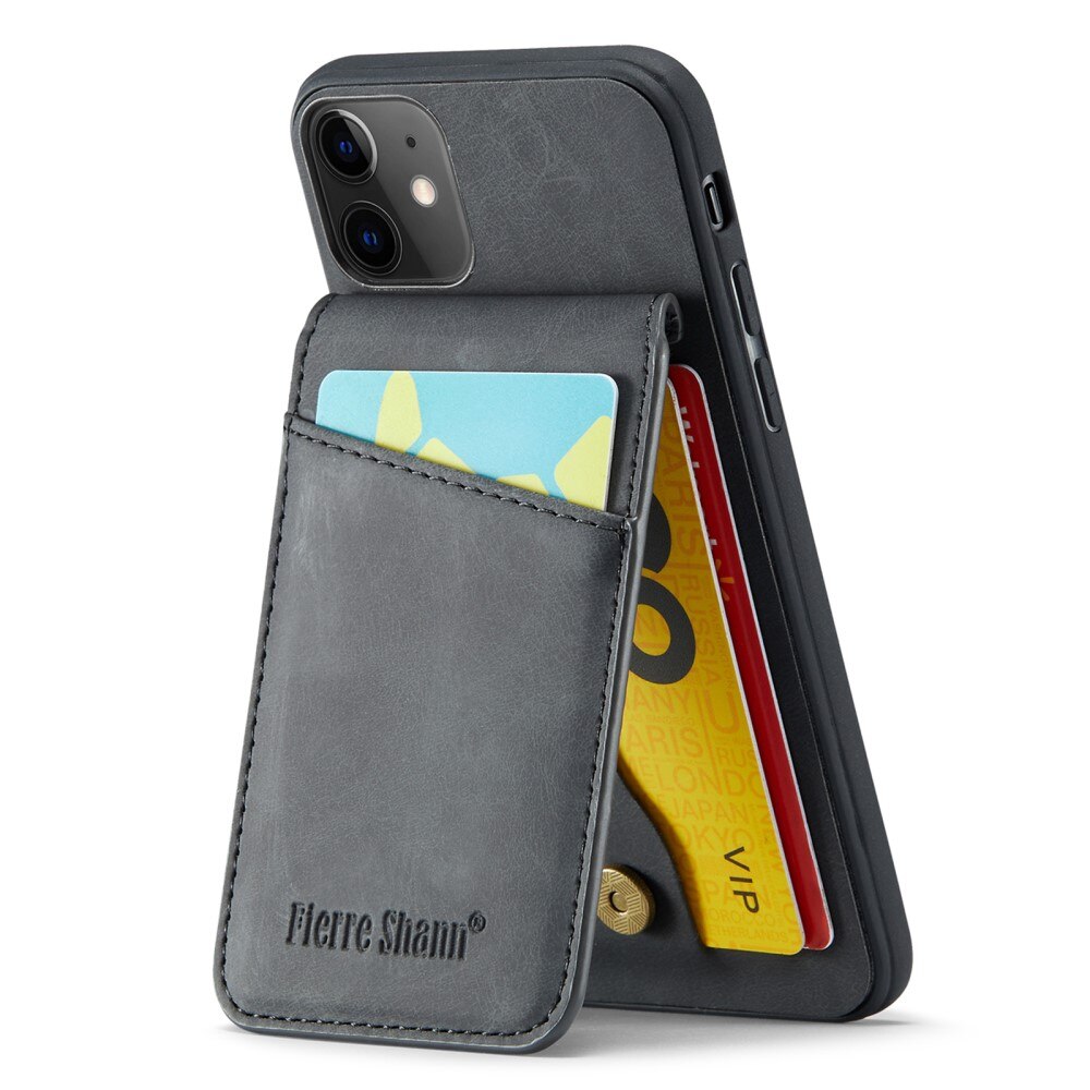 Cover Multi-Slot anti-RFID iPhone 11 nero