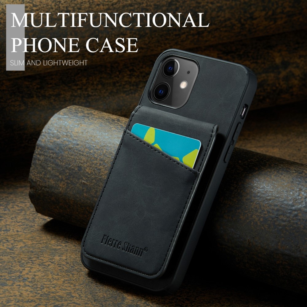 Cover Multi-Slot anti-RFID iPhone 12/12 Pro nero