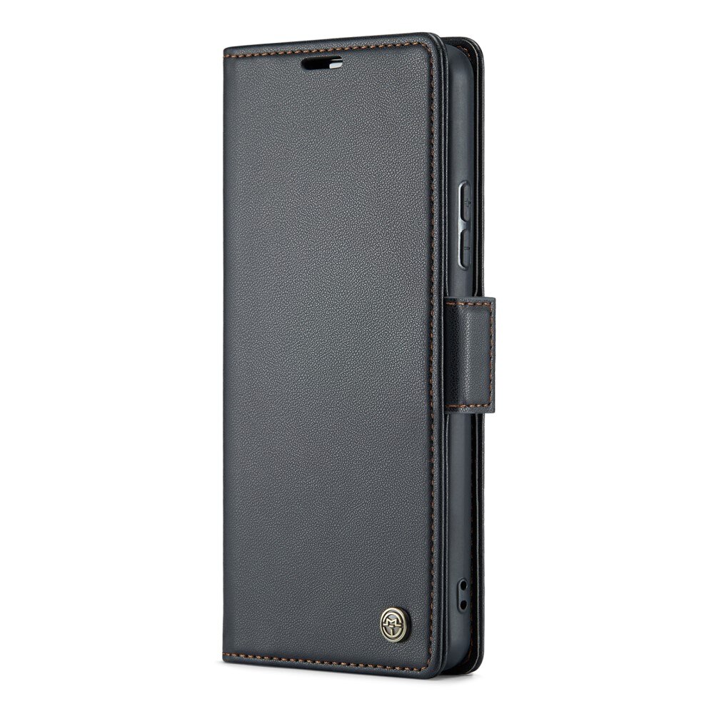 Custodie a portafoglio sottili anti-RFID Samsung Galaxy A54 Nero