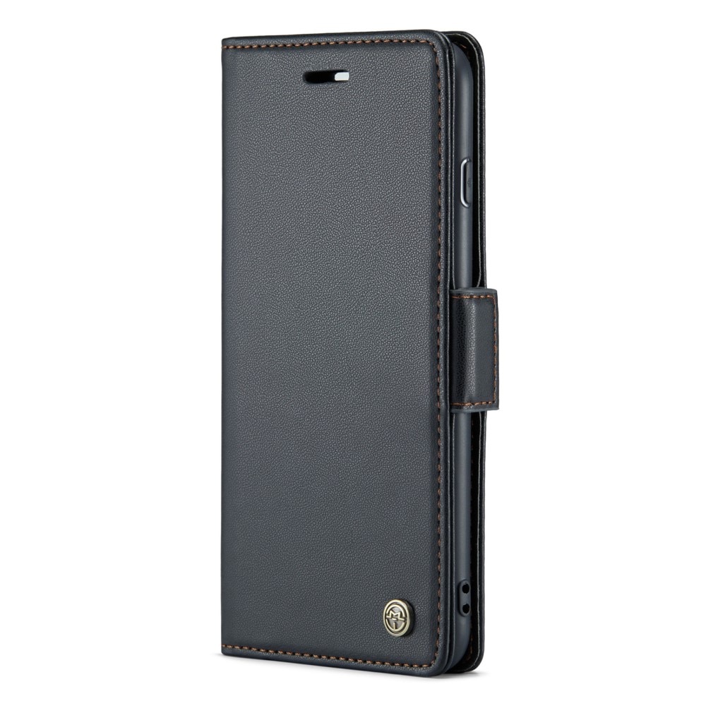 Custodie a portafoglio sottili anti-RFID iPhone 7 Plus/8 Plus nero