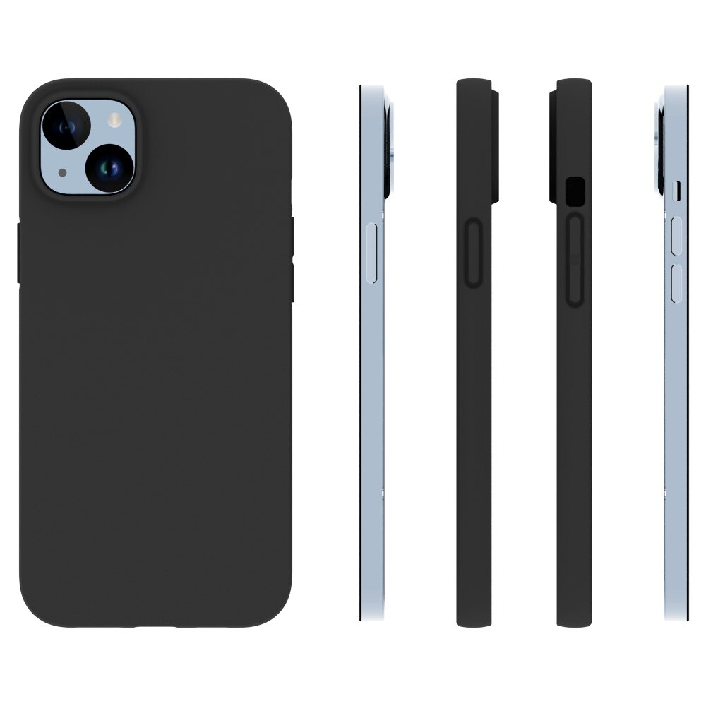 Cover TPU iPhone 15 Plus nero