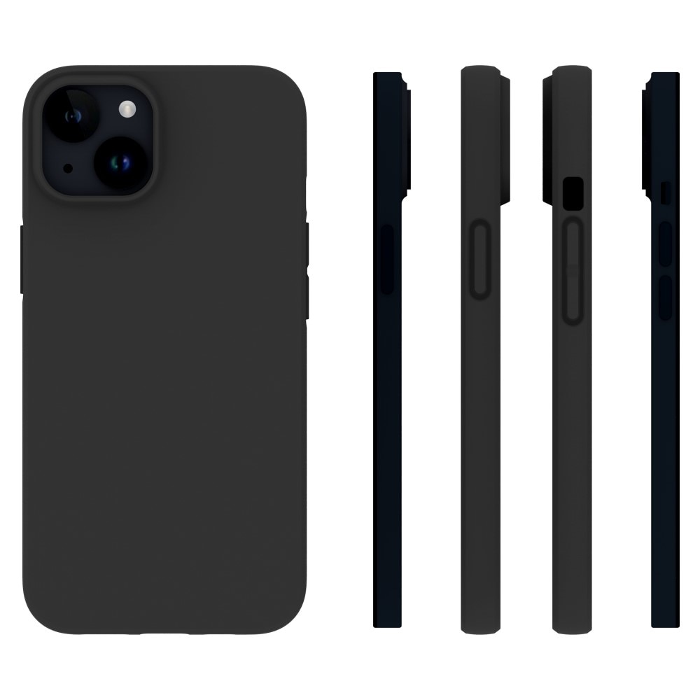 Cover TPU iPhone 15 nero