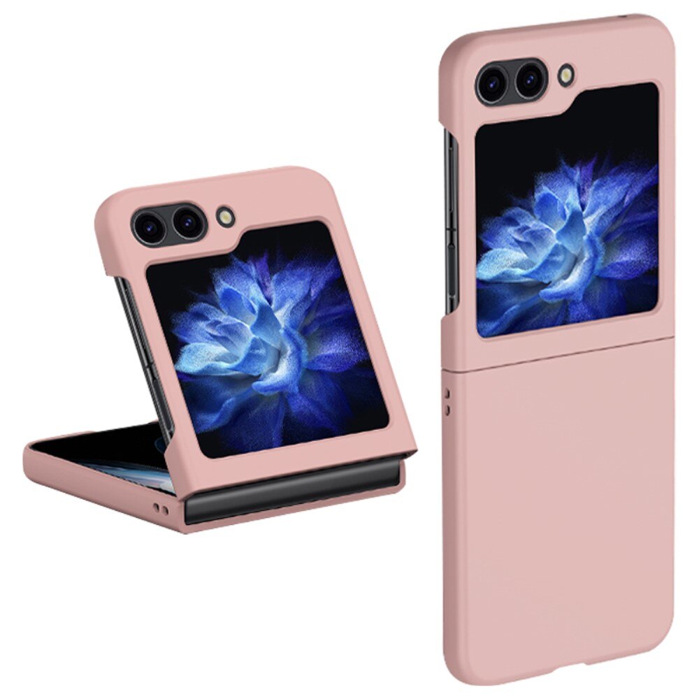 Cover dura gommata Samsung Galaxy Z Flip 6 rosa