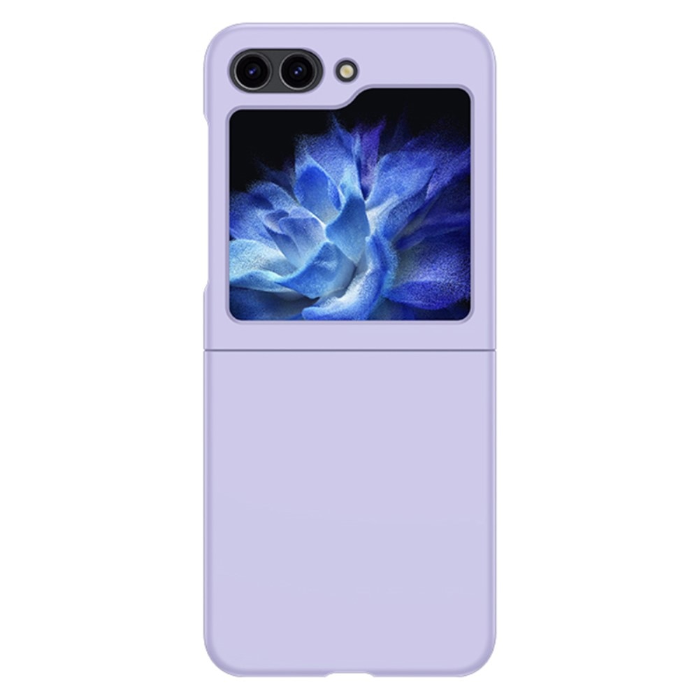 Cover dura gommata Samsung Galaxy Z Flip 5 viola