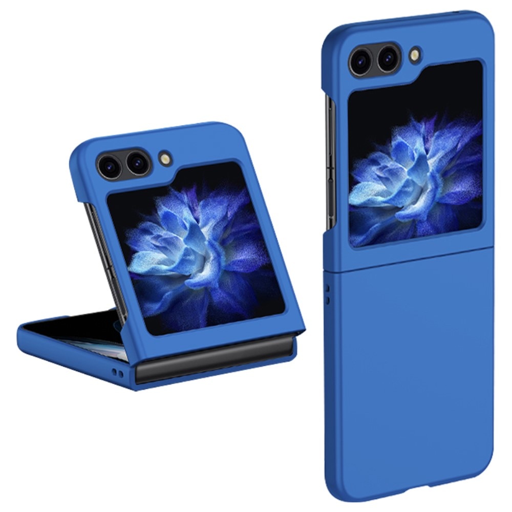 Cover dura gommata Samsung Galaxy Z Flip 6 blu