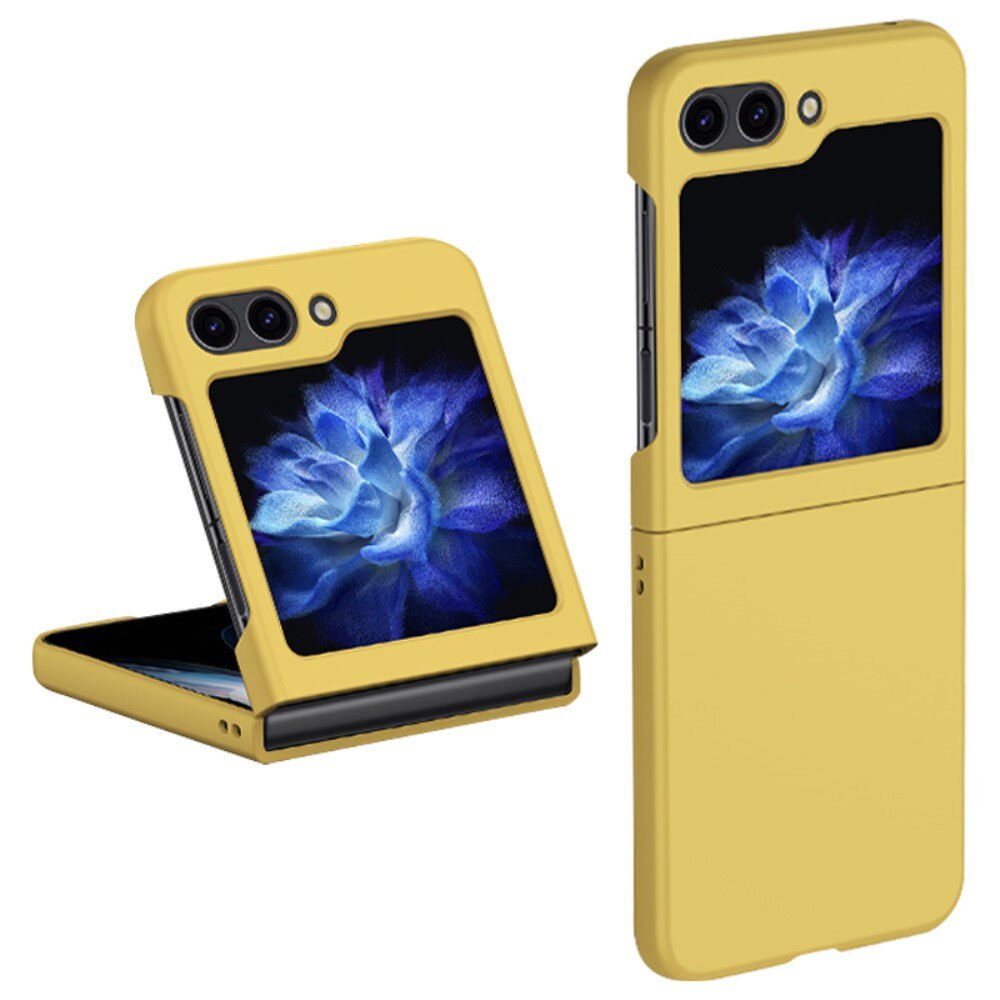 Cover dura gommata Samsung Galaxy Z Flip 6 giallo