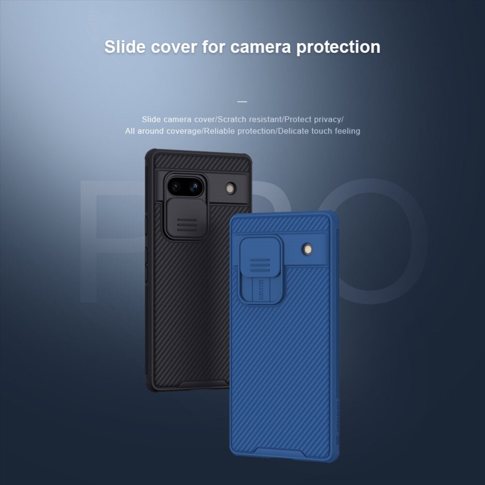 Cover CamShield Google Pixel 7a Blu