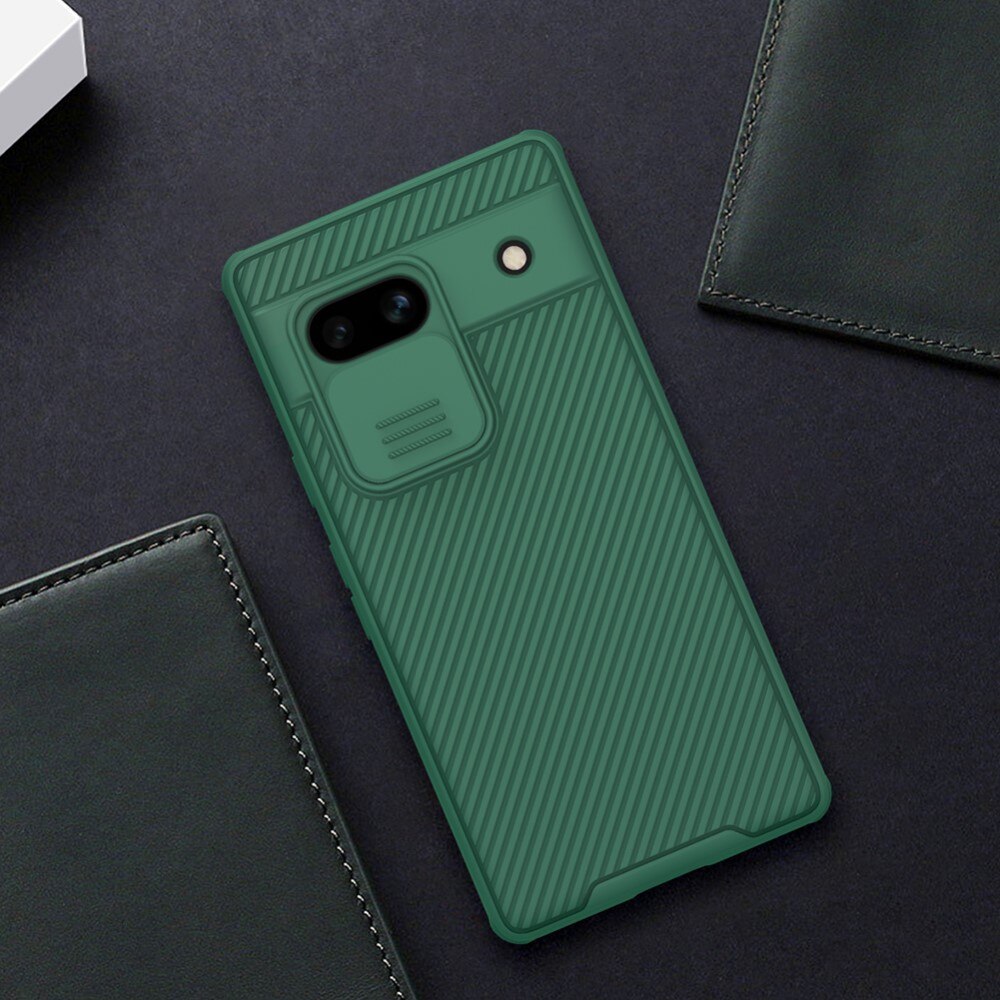 Cover CamShield Google Pixel 7a verde